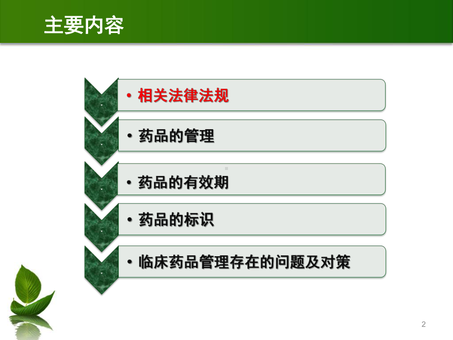 病区药品管理课件.pptx_第2页