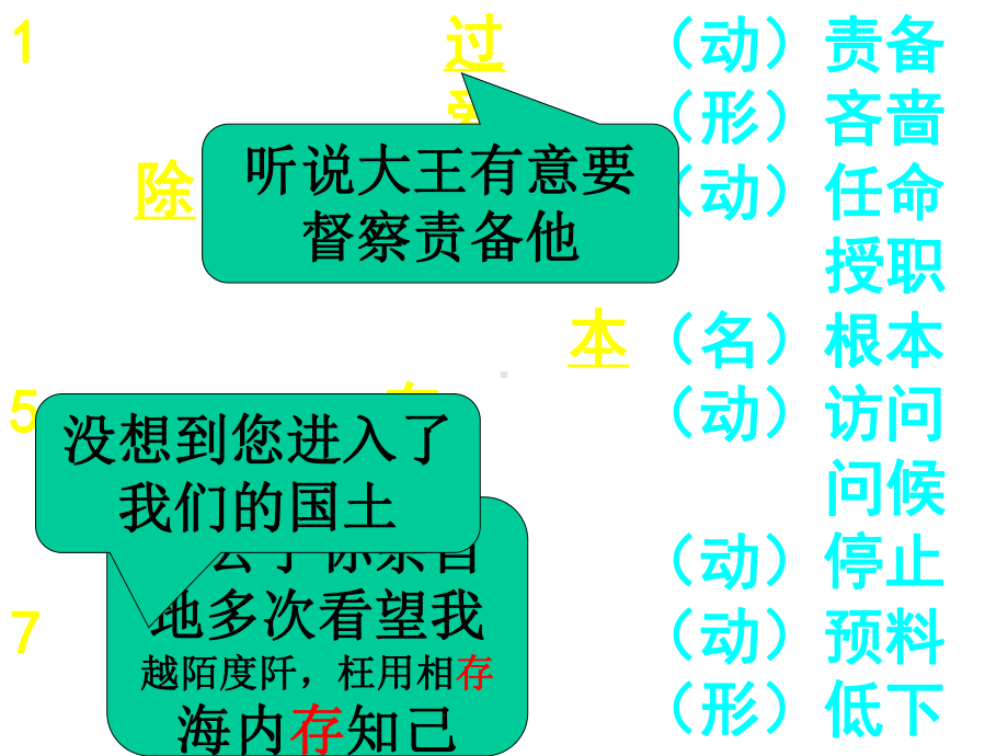 文言二轮实词专题复习(过关测验试题版)课件.ppt_第2页