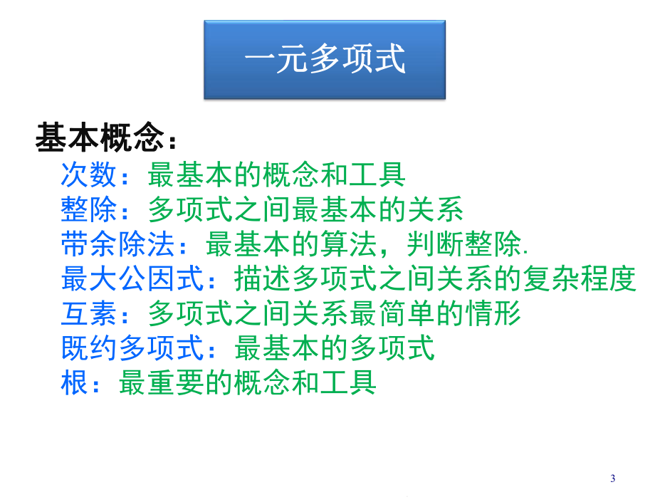 高等代数知识点总结课件.ppt_第3页