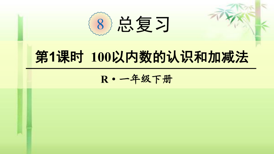 《100以内数的认识和加减法》复习课件.ppt_第1页