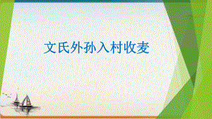 （新教材）《文氏外孙入村收麦》课堂课件部编版高中语文必修上册.pptx