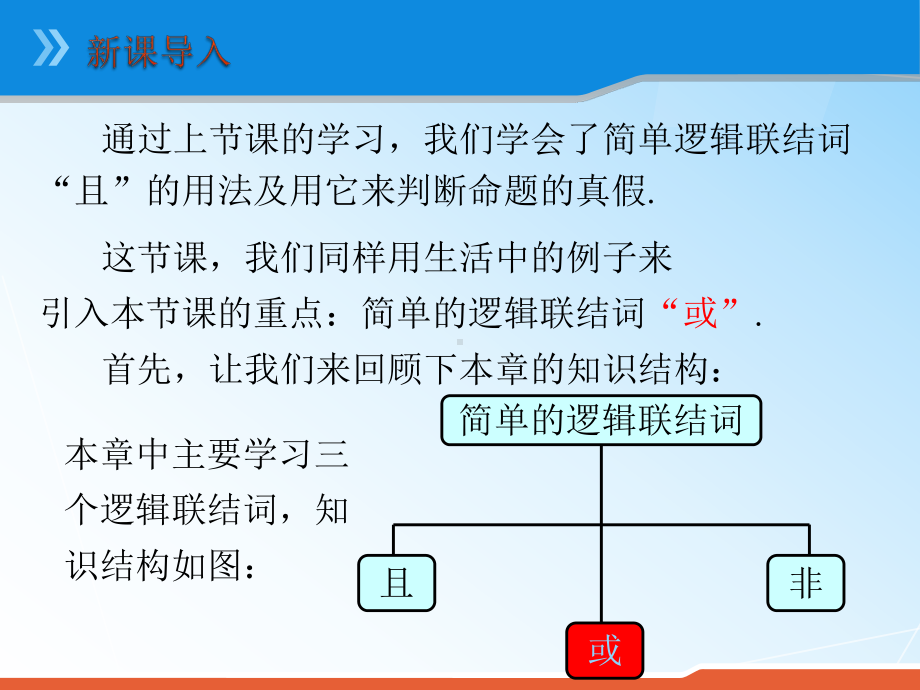 人教版高中数学选修11课件132或(or).pptx_第2页