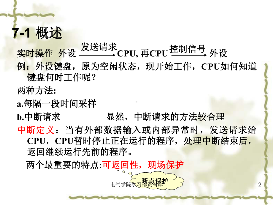 《微机原理与应用教学》第七章中断(课件).ppt_第2页