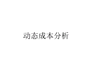 动态成本分析.pptx