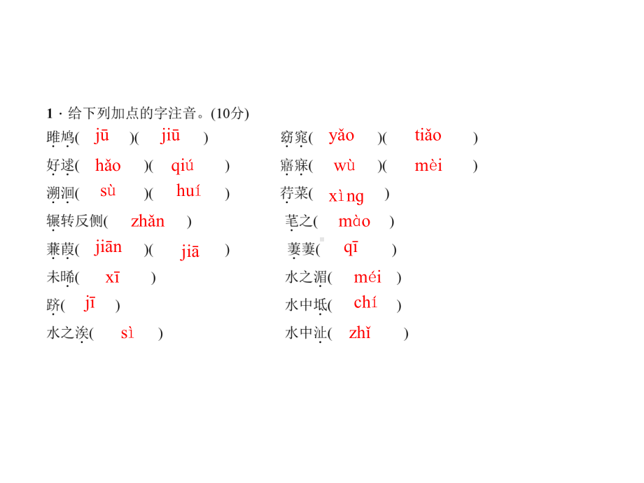 《诗经》两首练习题.ppt_第2页