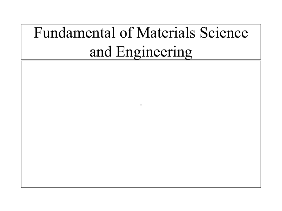 材料科学专业英语课件.ppt_第1页