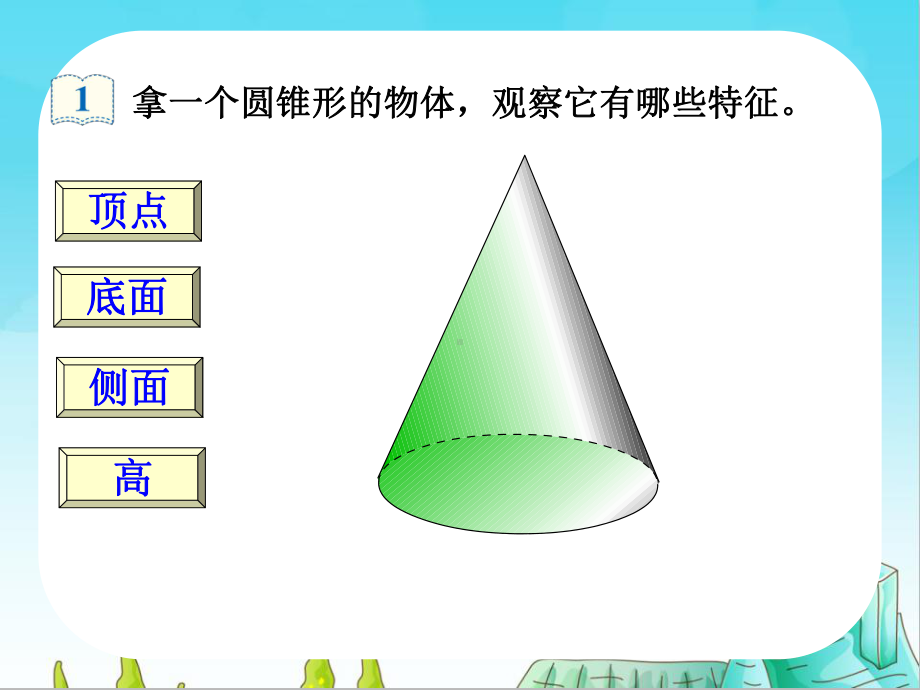 部编版小学数学《圆锥的认识》优质课教学课件.ppt_第3页