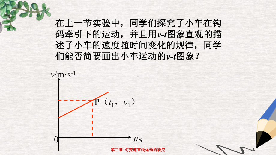 人教版高中物理必修一22《匀变速直线运动的速度与时间的关系》课件.ppt_第2页