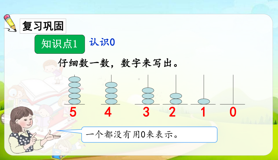 人教版数学一年级上册第三单元0练习课课件.ppt_第2页