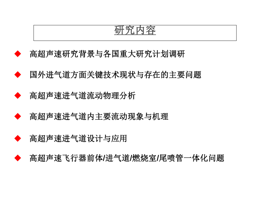 国外高超声速进气道尾喷管研究进展.ppt_第2页