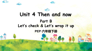 部编人教版六年级英语下册Unit-4-Then-and-now-Part-B-第6课时课件.ppt--（课件中不含音视频）