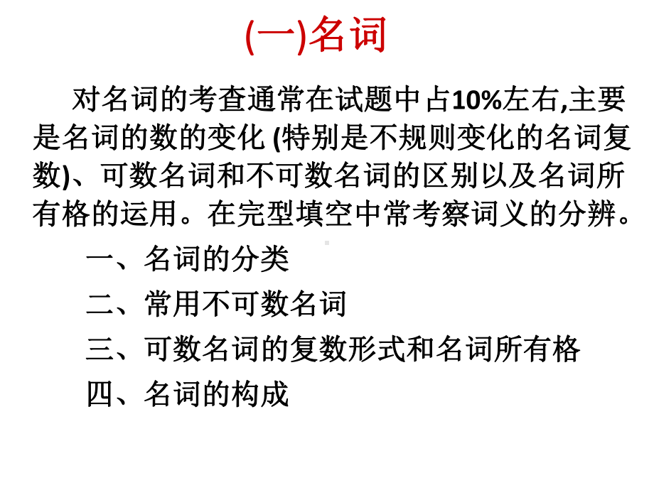 高中英语语法-名词的用法(共20张)课件.ppt_第1页