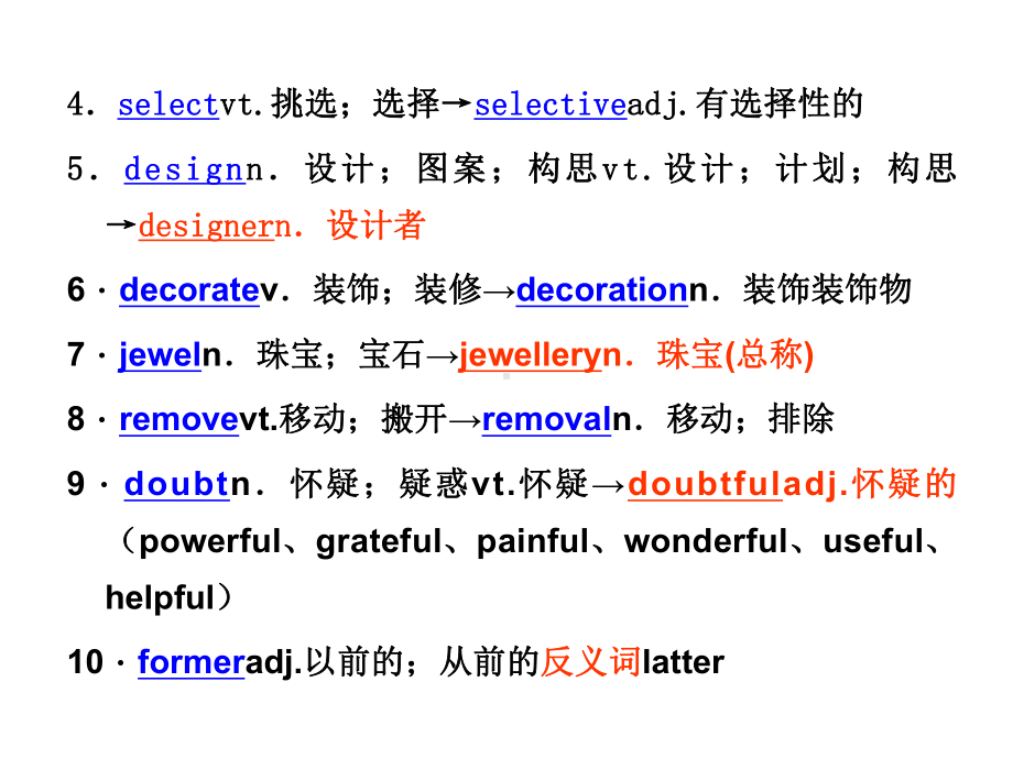 人教版高中英语必修二英语Unit1知识点巩固课件.pptx--（课件中不含音视频）_第3页