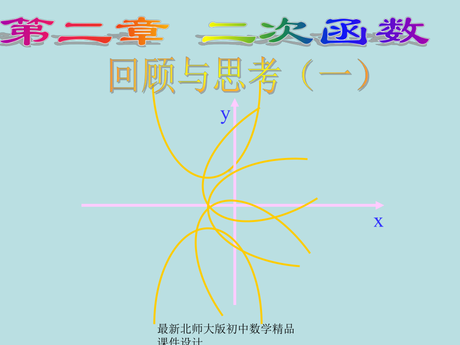 北师大版九年级下册数学第二章：二次函数课件.ppt_第1页