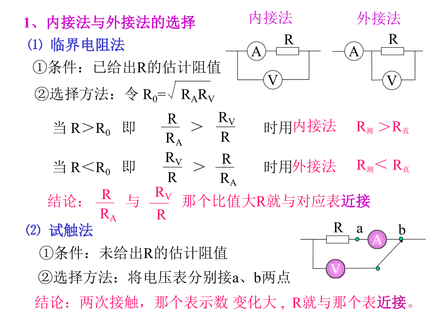 高二物理高效课堂电学实验专题课件.ppt_第3页