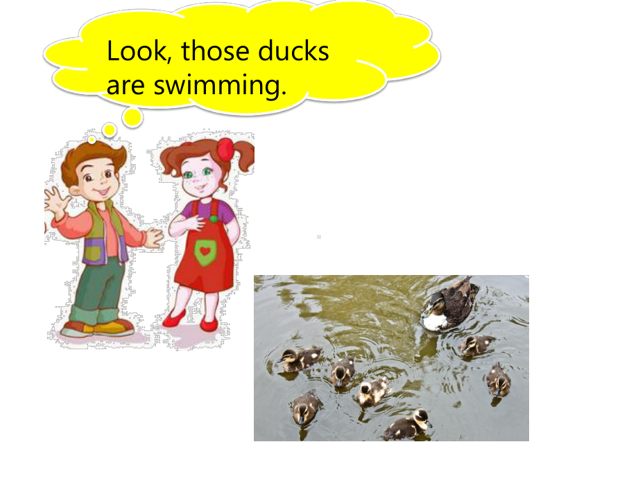 外研版英语课件3上Module-3-Unit-2-The-ducks-are-playing-in-the-rain.ppt--（课件中不含音视频）_第3页