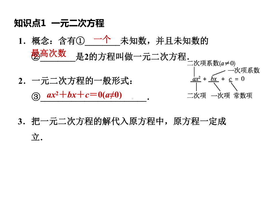 中考数学总复习-8一元二次方程.pptx_第3页