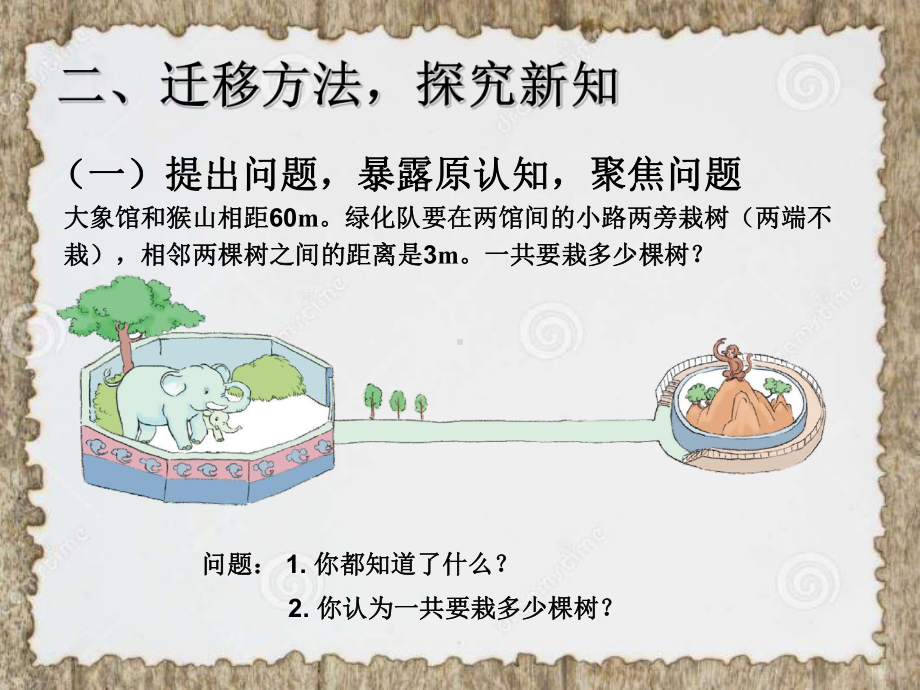 植树问题例2(两头不种、一头种)人教版五上数学课件.ppt_第3页