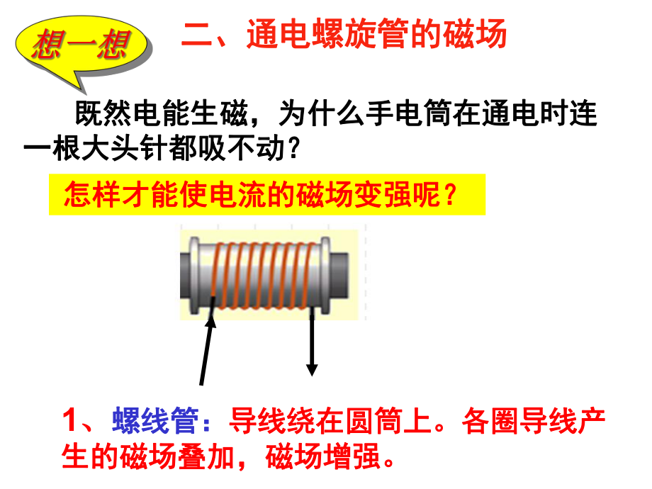 人教版九年级全一册物理第2节电生磁课件-2.ppt_第3页