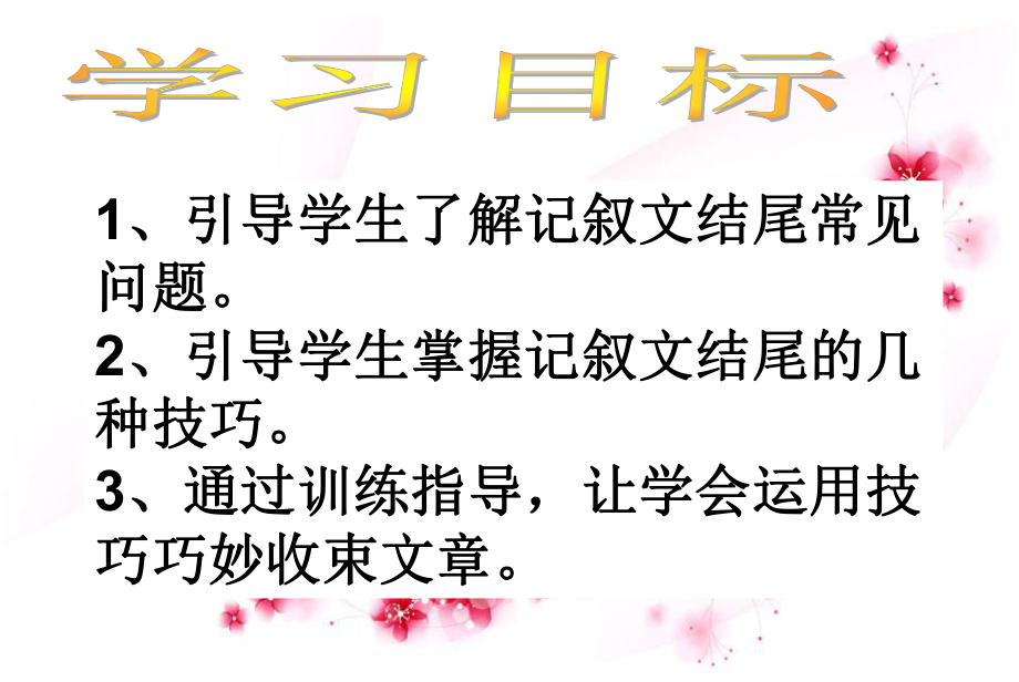 文章巧结尾课件.ppt_第3页