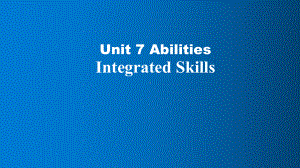 牛津译林版7B英语初一下册(七年级)Unit7IntegratedSKills课件.ppt--（课件中不含音视频）