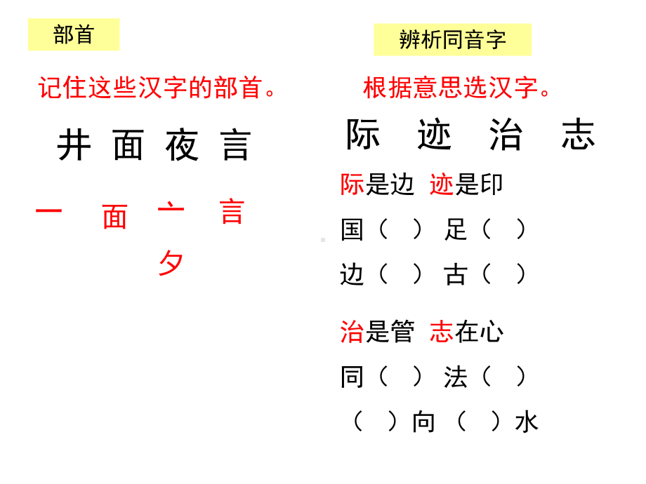 统编版教材部编版二年级语文上册：第五单元复习课件.ppt_第2页