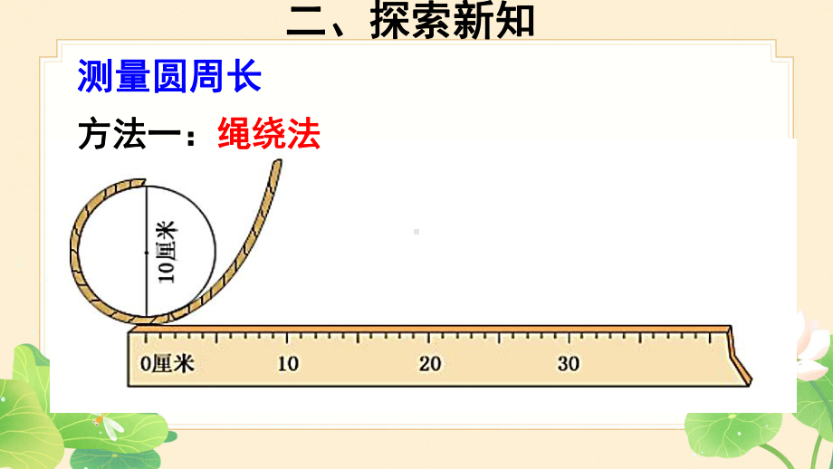 人教版六年级数学上册5圆2圆的周长课件1.ppt_第3页