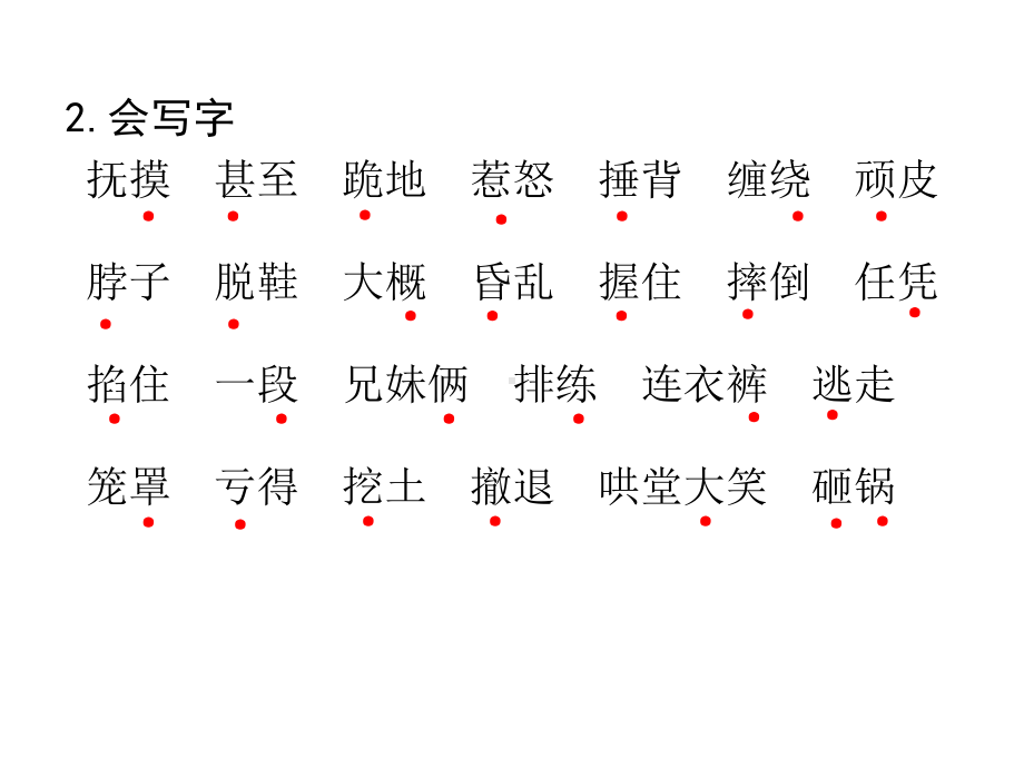 [部编版]小学四年级语文上册第六单元复习课件.pptx_第3页