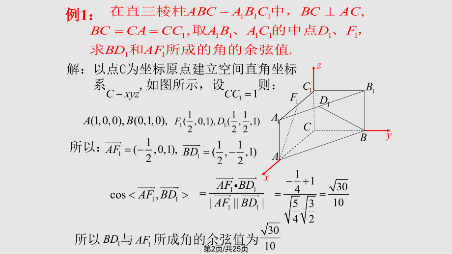 向量求夹角课件.pptx_第2页