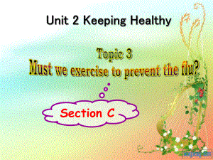 新科普版八年级英语上册《Topic3MustweexercisetopreventthefluSectionC》优质课课件-8.ppt