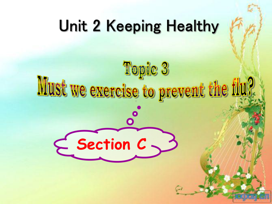 新科普版八年级英语上册《Topic3MustweexercisetopreventthefluSectionC》优质课课件-8.ppt_第1页