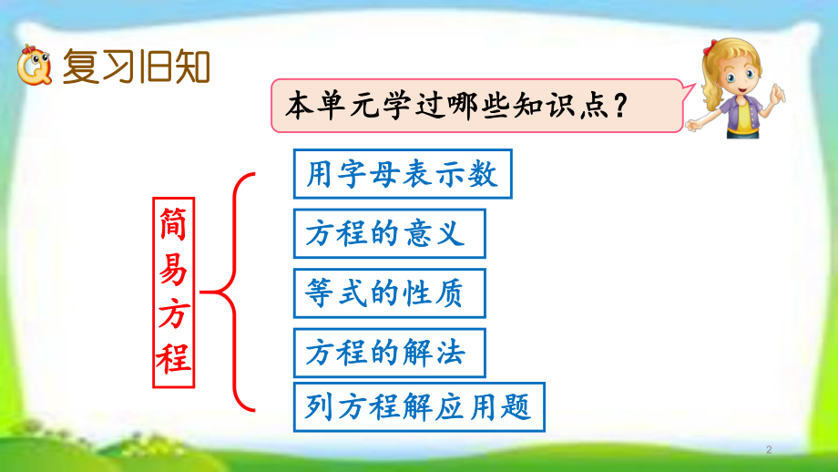 人教版五年级数学上册第五单元整理和复习课件(同名2064).pptx_第2页