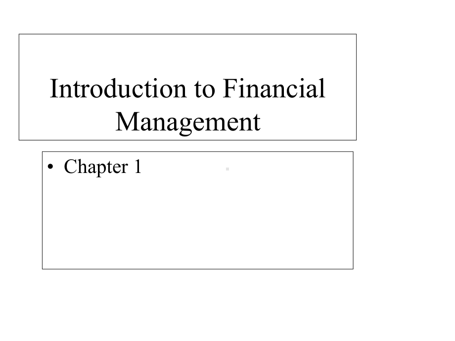 财务管理专业英语IntroductiontoFinancialManagement课件.ppt_第1页