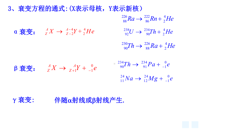 高中物理人教版选修35192放射性元素的衰变》课件.ppt_第3页