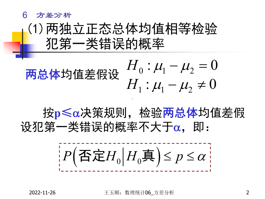 数理统计CH6方差分析课件.ppt_第2页