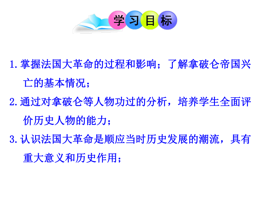 历史九年级上册第6单元第19课《法国大革命和拿破仑帝国》省优质课获奖课件.ppt_第2页