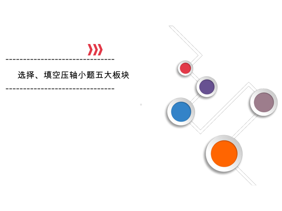 数学二轮专题10选择、填空压轴小题五大板块课件.ppt_第1页