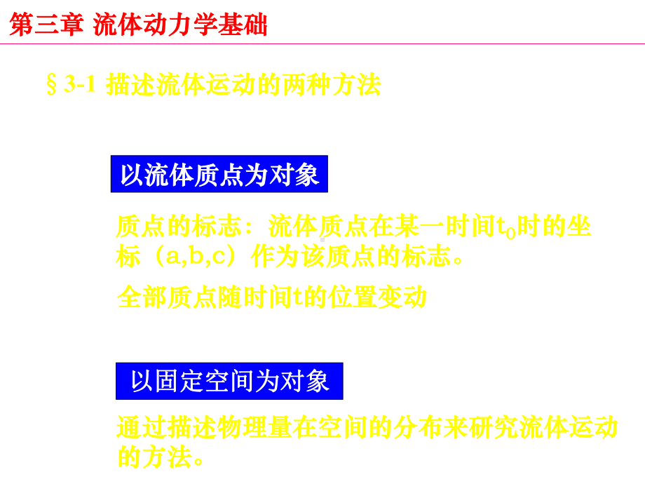 《流体力学》第三章流体动力学基础.ppt_第2页