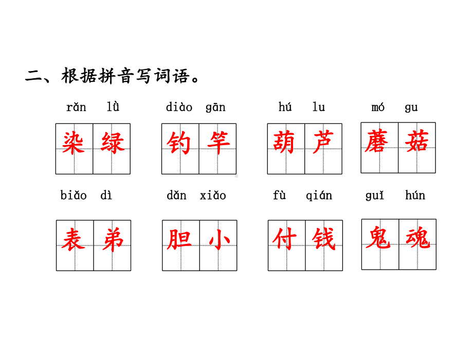 [部编版]小学三年级语文下册第六单元复习课件.pptx_第3页