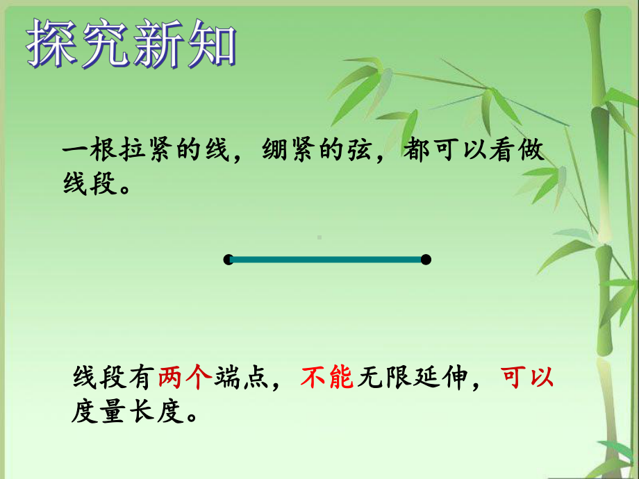 新人教版四年级数学上册《线段、射线、直线》公开课教学课件.pptx_第2页