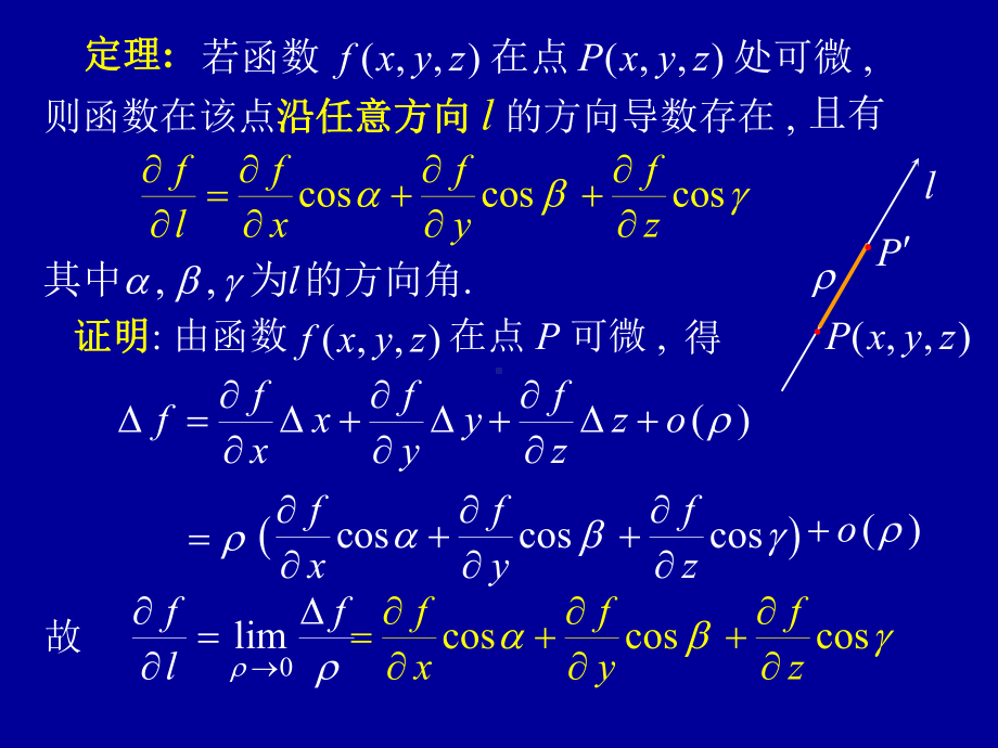 高等数学第九章第七节《方向导数与梯度》课件.ppt_第3页