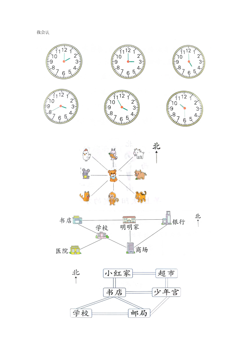 新区实验小学双减苏教版二年级数学下册考试笔试题.docx_第1页