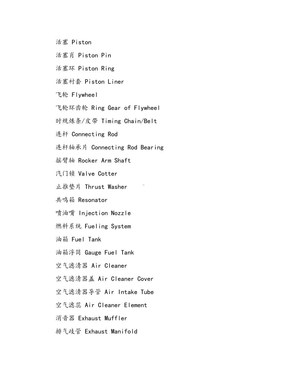 汽车及零配件术语大全.docx_第3页
