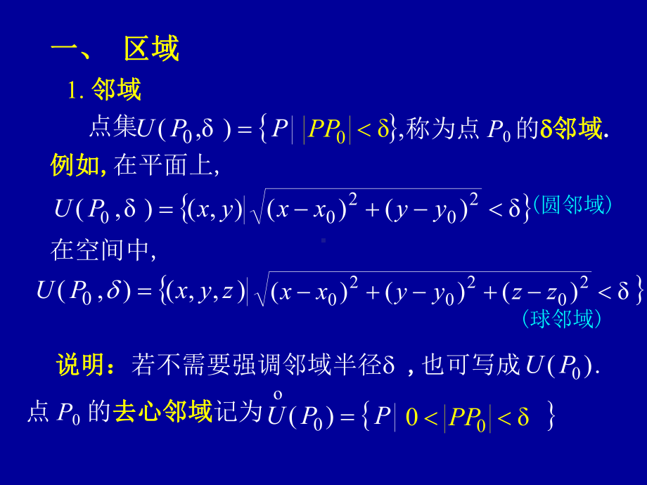 高等数学第九章第一节《多元函数的基本概念》课件.ppt_第3页