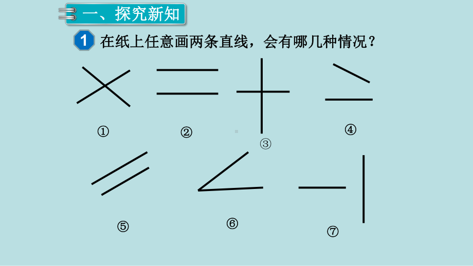 小学数学四年级上册教学课件5单元平行四边形和梯形第1课时平行与垂直.ppt_第2页