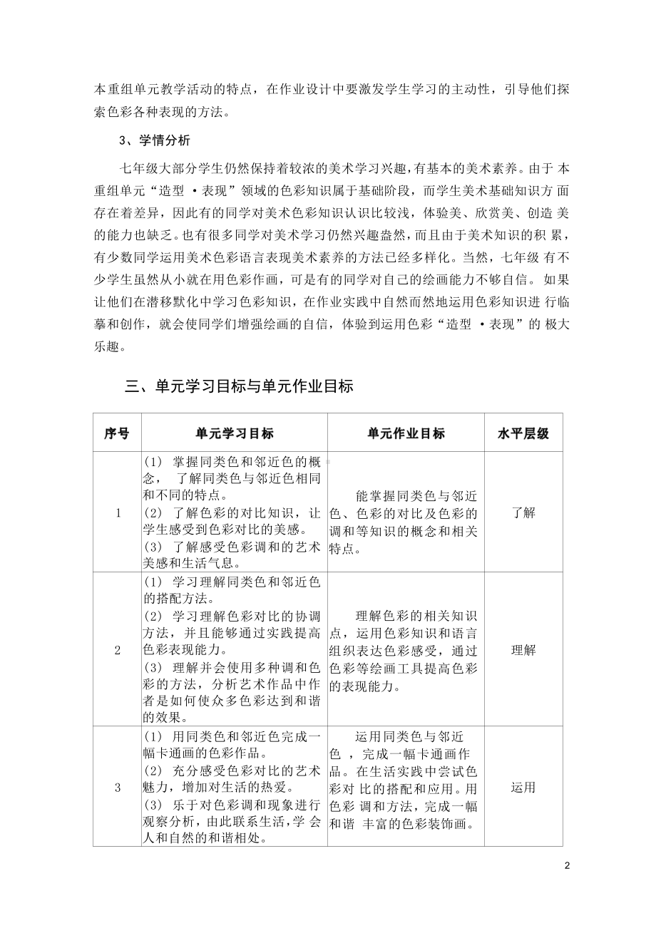 [信息技术2.0微能力]：中学七年级美术下（重组单元一）-中小学作业设计大赛获奖优秀作品-《义务教育艺术课程标准（2022年版）》.pdf_第3页