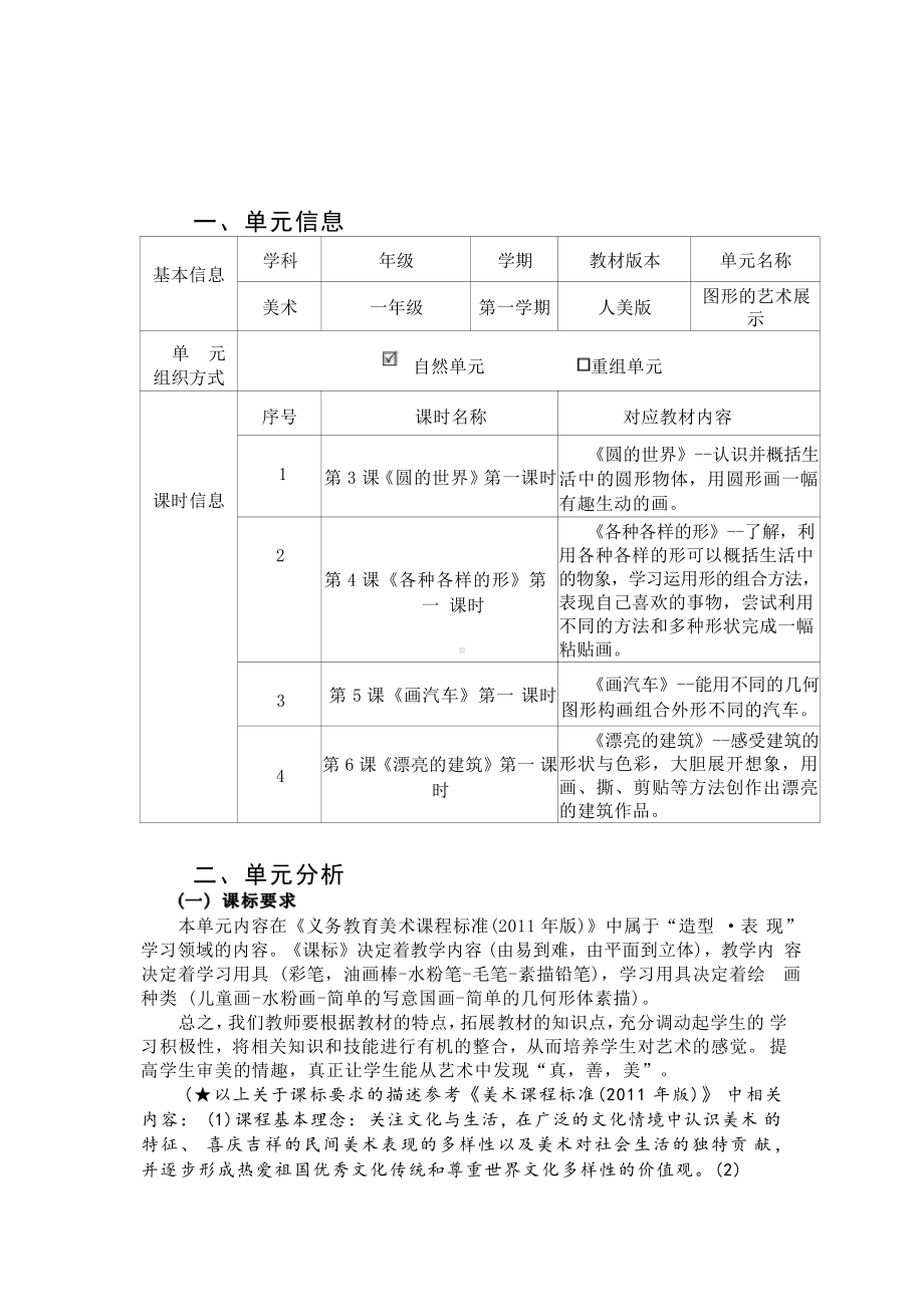 [信息技术2.0微能力]：小学一年级美术上（图形的艺术展示）-中小学作业设计大赛获奖优秀作品-《义务教育艺术课程标准（2022年版）》.pdf_第2页