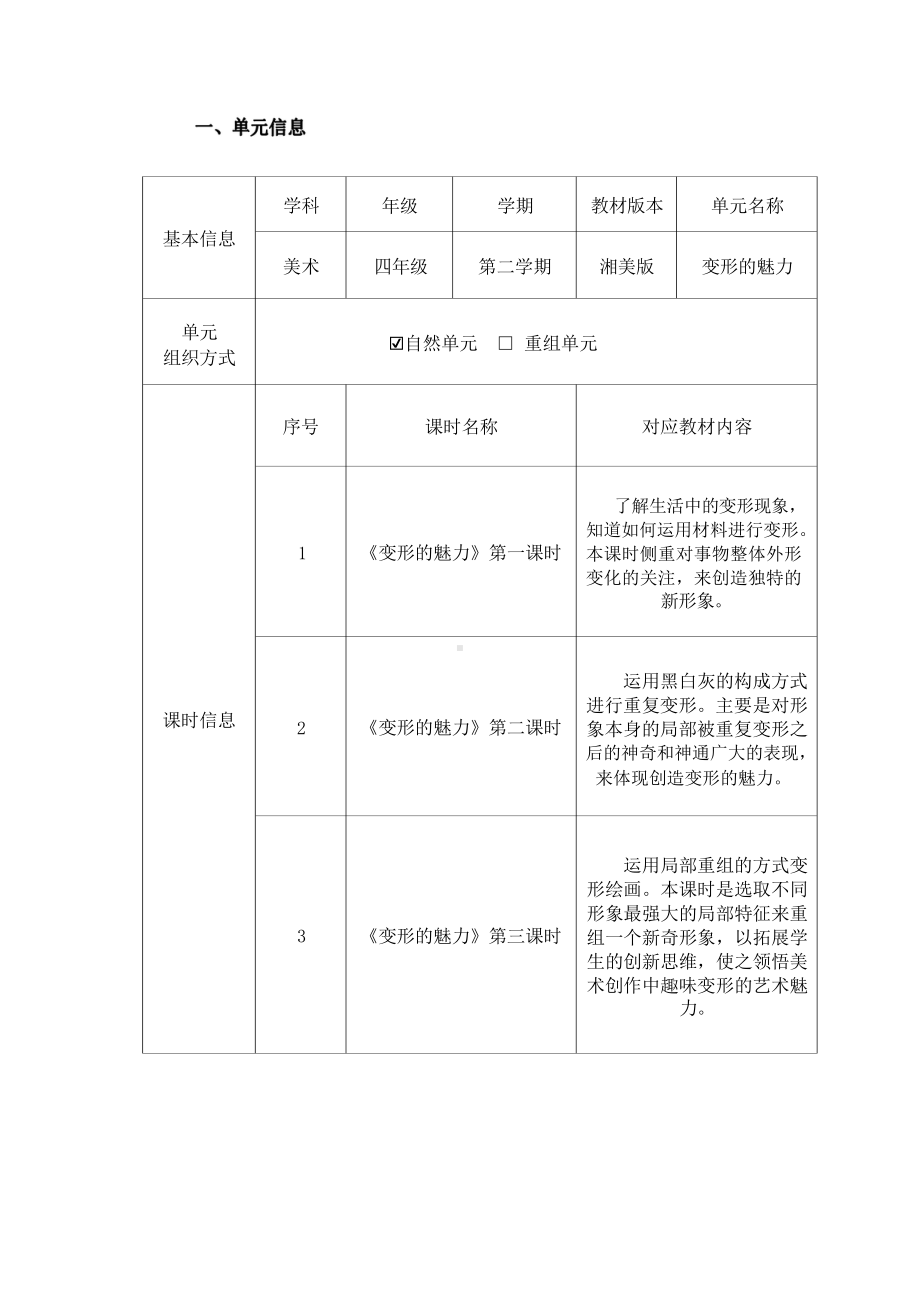 [信息技术2.0微能力]：小学四年级美术下（变形的魅力）-中小学作业设计大赛获奖优秀作品[模板]-《义务教育艺术课程标准（2022年版）》.pdf_第2页