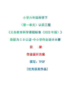 [信息技术2.0微能力]：小学六年级科学下（第一单元）认识工程-中小学作业设计大赛获奖优秀作品-《义务教育科学课程标准（2022年版）》.pdf