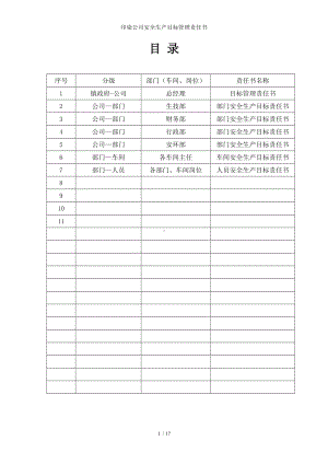 印染公司安全生产目标管理责任书参考模板范本.doc